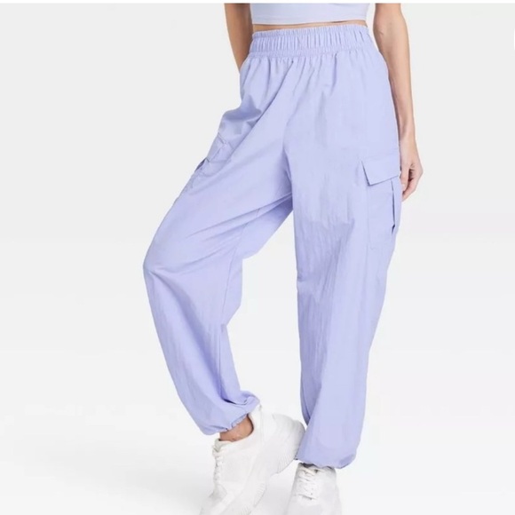All in Motion Light Purple Elastic Pants Small - Picture 1 of 5